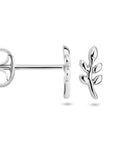 Zilver Gerhodineerd Oorknoppen Blad 1336366 - PansiteNederland.nl
