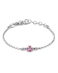 Zilver Gerhodineerd Armband Klaver 11 + 2 Cm 1336384 - PansiteNederland.nl