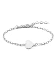 Zilveren Hart Armband 16 + 3 cm - Gerhodineerd 925 Elegante Schakel met Karabijnsluiting - 1336399, exclusief en kwalitatief hoogwaardig. Ontdek nu!