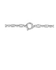 zilver gerhodineerd collier marine met groot springslot 7,1 mm 45 cm 1336520 - PansiteNederland.nl