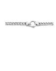Zilveren collier gourmette 7,0 mm 45 cm met groot springslot 1336601 - PansiteNederland.nl