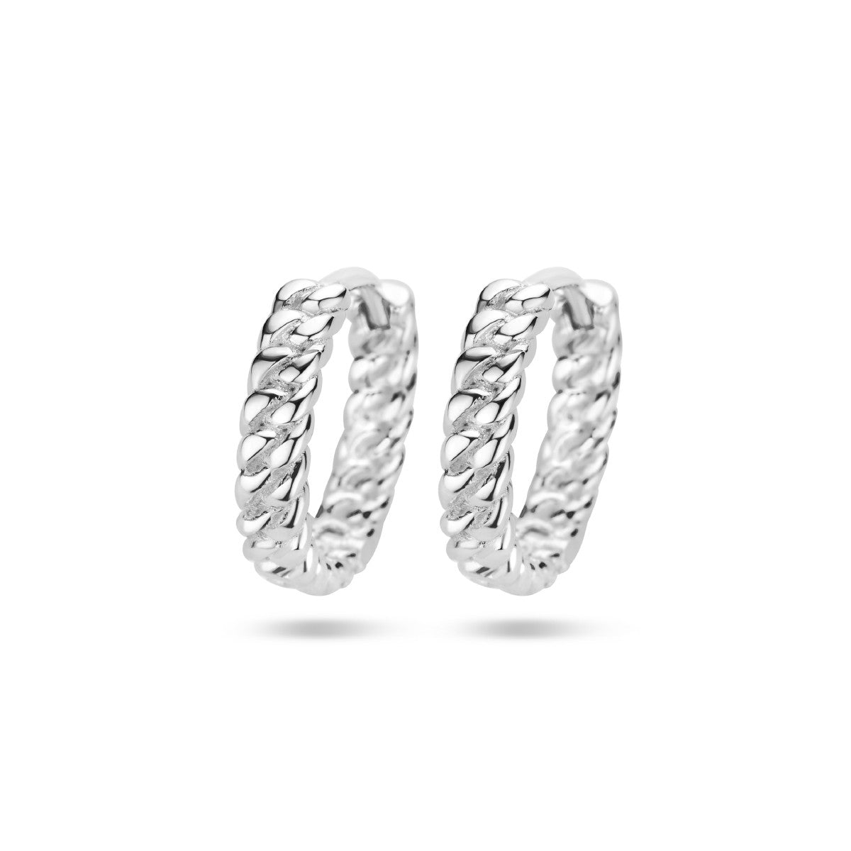 Zilver Gerhodineerd Klapoorringen 1336630 - PansiteNederland.nl