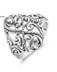 Gerhodineerd Zilver Ring Filigrain 1336695 - PansiteNederland.nl