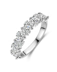 Gerhodineerd Zilver Ring Met Zirkonia 1336722 - PansiteNederland.nl