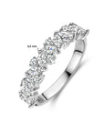 Gerhodineerd Zilver Ring Met Zirkonia 1336722 - PansiteNederland.nl