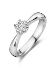 Gerhodineerd Zilver Ring Met Zirkonia 1336759 - PansiteNederland.nl