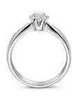 Gerhodineerd Zilver Ring Met Zirkonia 1336759 - PansiteNederland.nl