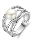 Gerhodineerd Zilver Ring Parel 1336774 - PansiteNederland.nl