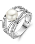 Gerhodineerd Zilver Ring Parel 1336774 - PansiteNederland.nl