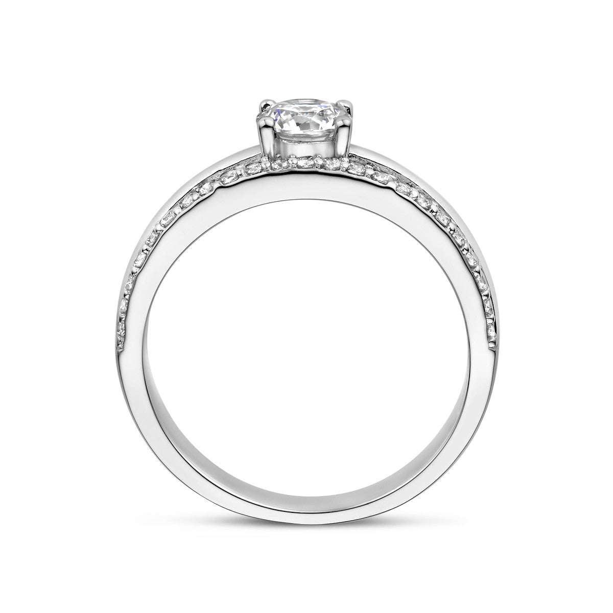 Zilveren ring zirkonia 1336779 - PansiteNederland.nl