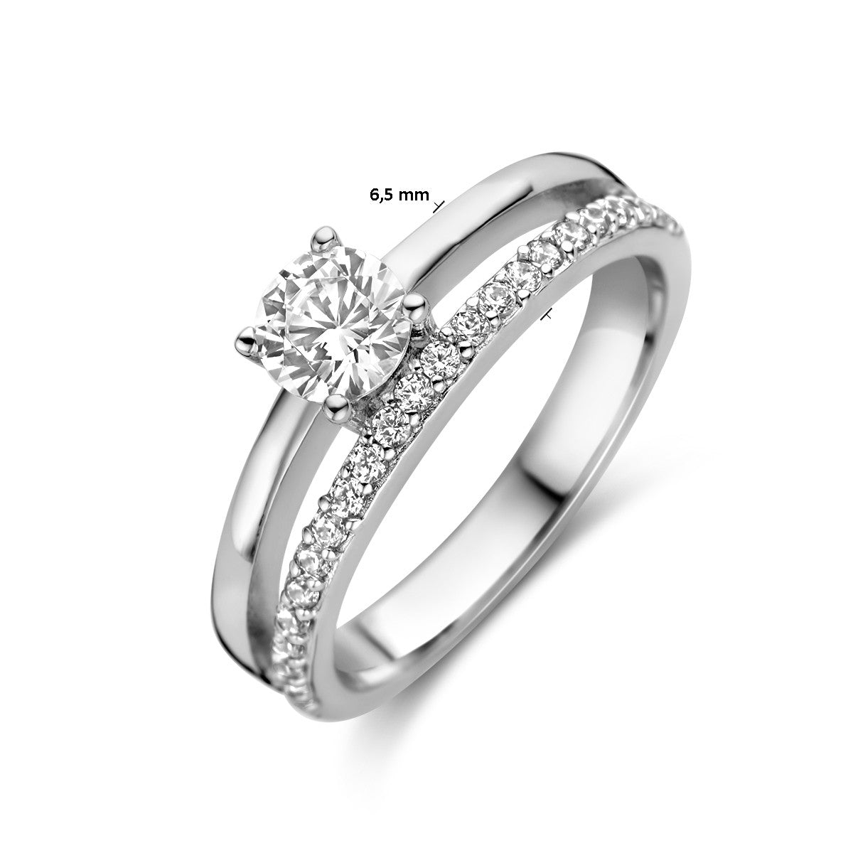 Zilveren ring zirkonia 1336779 - PansiteNederland.nl