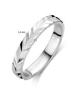 Gerhodineerd Zilver Ring Gediamanteerd 1336807 - PansiteNederland.nl