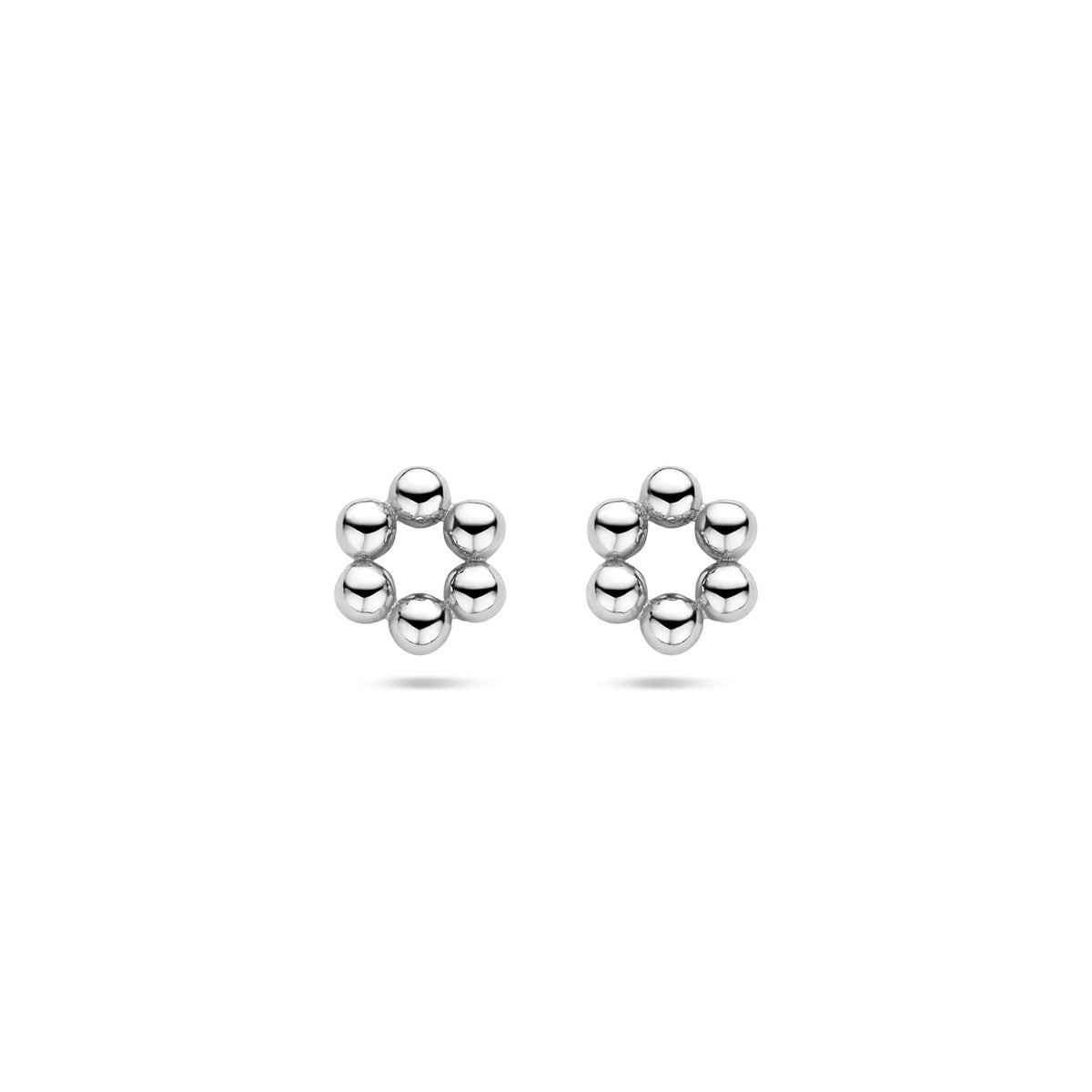 Zilver Gerhodineerd Oorknoppen Bolletjes 1336855 - PansiteNederland.nl