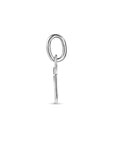 zilver gerhodineerd hanger chai teken 1336900 - PansiteNederland.nl