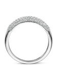 Gerhodineerd Zilver Ring Met Zirkonia 1336938 - PansiteNederland.nl