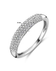 Gerhodineerd Zilver Ring Met Zirkonia 1336938 - PansiteNederland.nl