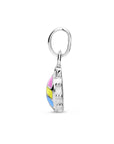 zilver gerhodineerd hanger lieveheersbeestje zirkonia 1336978 - PansiteNederland.nl