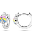 Zilver Gerhodineerd Klapoorringen Lieveheersbeestje Zirkonia 1336980 - PansiteNederland.nl