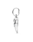 zilver gerhodineerd hanger hart zirkonia 1336992 - PansiteNederland.nl