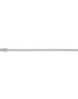 Zilver Gerhodineerd Armband Gourmette 4-Zijdes Geslepen 1,4 Mm 19 + 2 Cm (Heren Lengte) 1337021 - PansiteNederland.nl