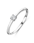 Gerhodineerd Zilver Ring Met Geboortesteen Cz April 1337060 - PansiteNederland.nl