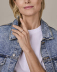Gerhodineerd Zilver Ring Met Geboortesteen Cz April 1337060 - PansiteNederland.nl