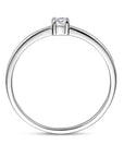 Gerhodineerd Zilver Ring Met Geboortesteen Cz April 1337060 - PansiteNederland.nl