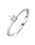 Gerhodineerd Zilver Ring Met Geboortesteen Cz April 1337060 - PansiteNederland.nl