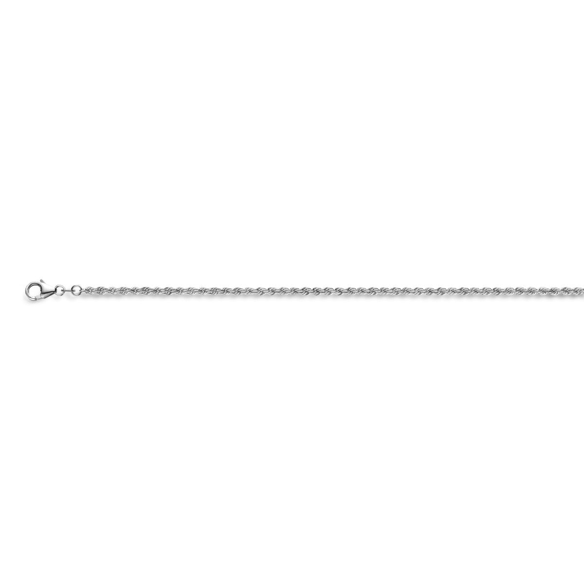 Zilver Gerhodineerd Koord Massief 2,7 mm 1337067 - PansiteNederland.nl