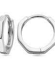 Zilver Gerhodineerd Klapoorringen 1338051 - PansiteNederland.nl