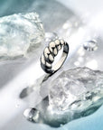 Gerhodineerd Zilver Ring Gedraaid 1338071 - PansiteNederland.nl