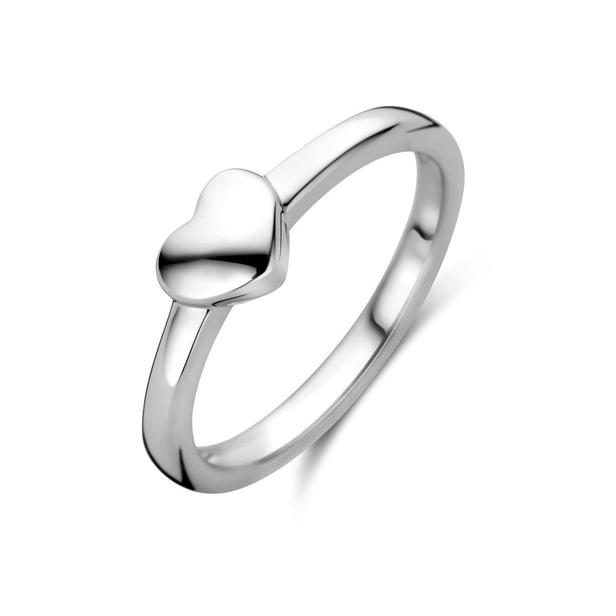 Gerhodineerd Zilver Ring Hart 1338081 - PansiteNederland.nl