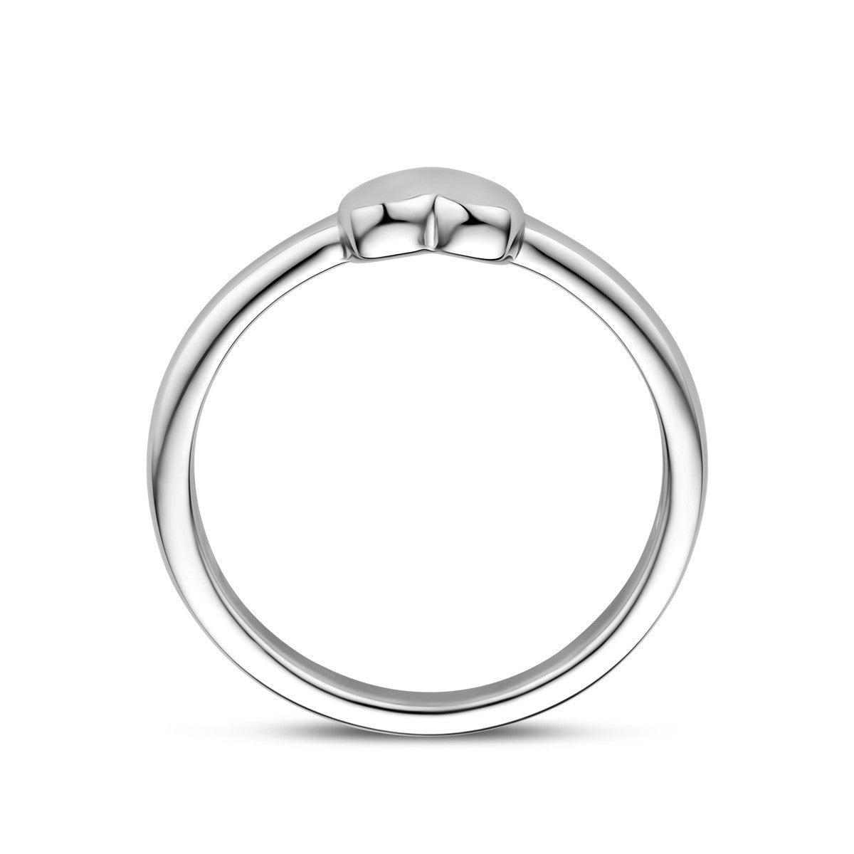 Gerhodineerd Zilver Ring Hart 1338081 - PansiteNederland.nl
