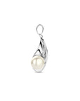 zilver gerhodineerd hanger parel 1338106 - PansiteNederland.nl