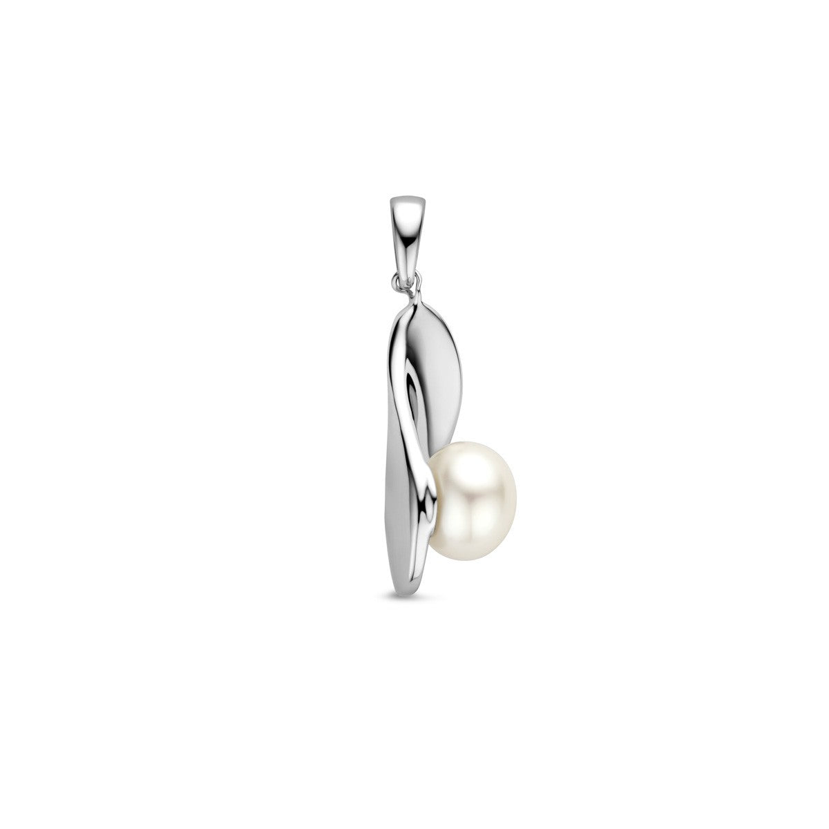 zilver gerhodineerd hanger parel 1338106 - PansiteNederland.nl