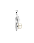 zilver gerhodineerd hanger parel 1338106 - PansiteNederland.nl