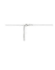zilver gerhodineerd collier hartjes 41 + 4 cm 1338189