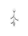 zilver gerhodineerd hanger zirkonia 1338274 - PansiteNederland.nl