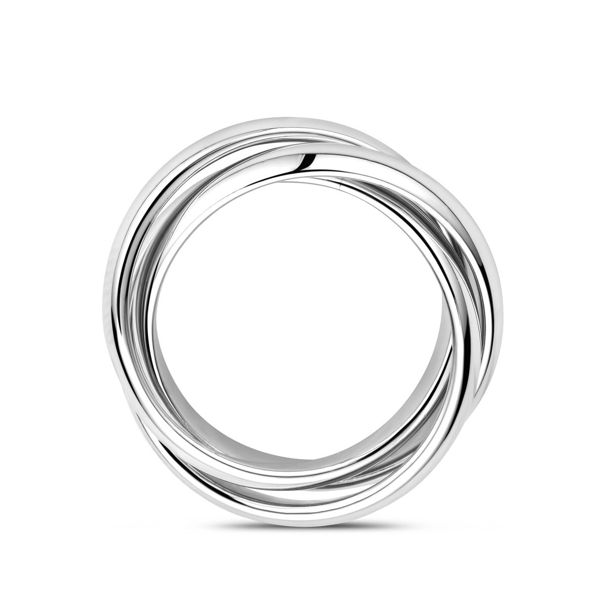Gerhodineerd Zilver Trinity Ringen 1338331 - PansiteNederland.nl