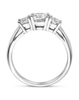 Gerhodineerd Zilver Ring Met Zirkonia 1338350 - PansiteNederland.nl