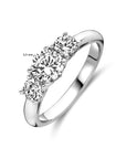 Gerhodineerd Zilver Ring Met Zirkonia 1338350 - PansiteNederland.nl