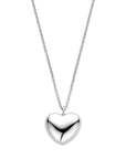 zilver gerhodineerd collier hart 1,5 mm 42 + 5 cm 1338358