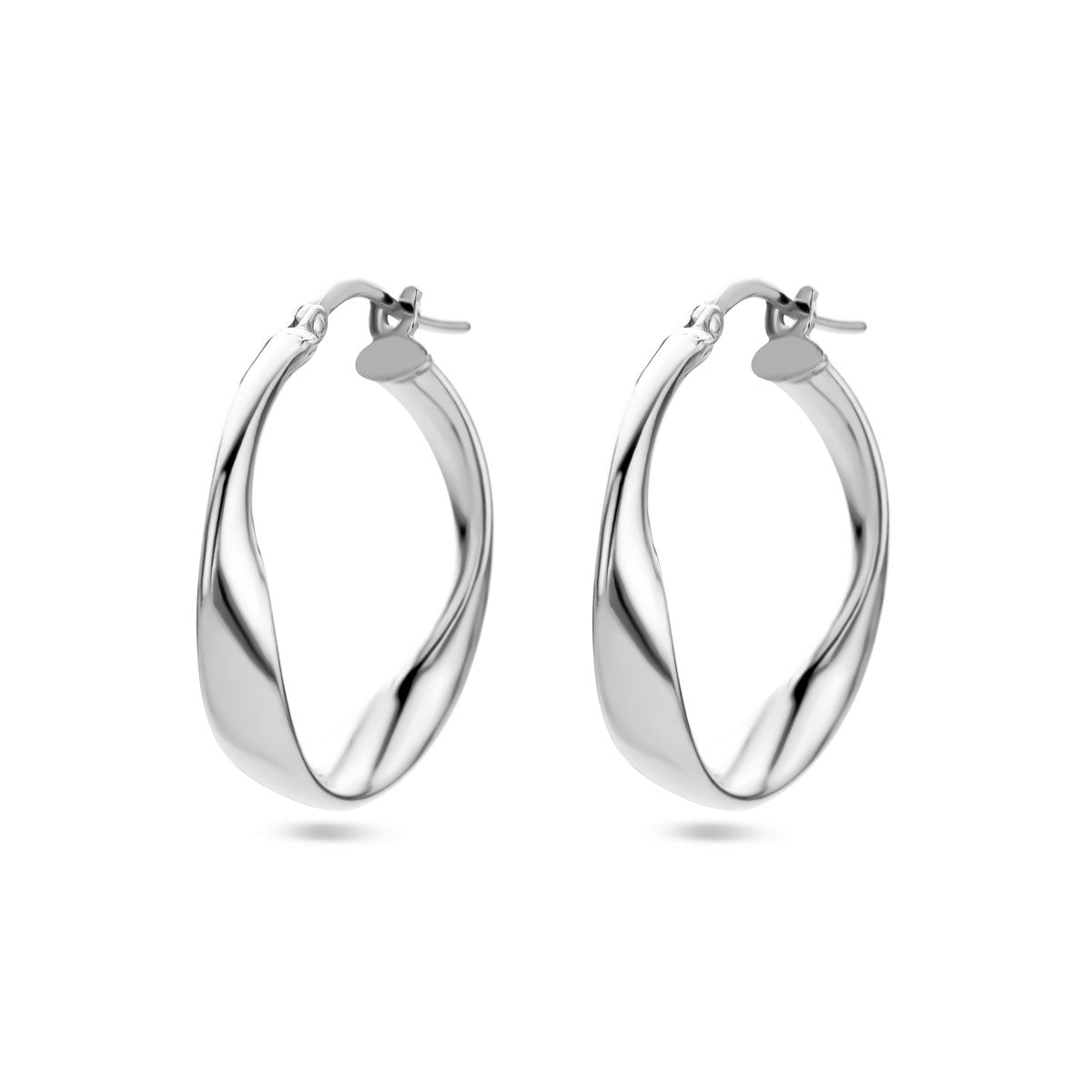 Zilver Gerhodineerd Oorringen 1338399 - PansiteNederland.nl