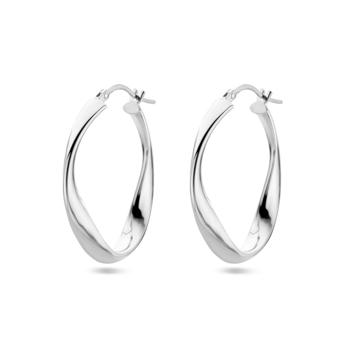 Zilver Gerhodineerd Oorringen 1338400 - PansiteNederland.nl