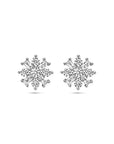 Zilver Gerhodineerd Oorknoppen Bloem Zirkonia 1338458 - PansiteNederland.nl