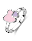 Gerhodineerd Zilver Ring Hartjes 1338468 - PansiteNederland.nl