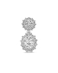 zilver gerhodineerd hanger zirkonia halo 1338483 - PansiteNederland.nl