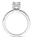 Gerhodineerd Zilver Ring Met Zirkonia 1338534 - PansiteNederland.nl