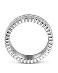 Gerhodineerd Zilver Ring Met Zirkonia 1338545 - PansiteNederland.nl