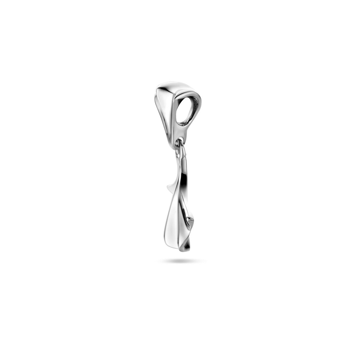 zilver gerhodineerd hanger ginkgo blad 1338562 - PansiteNederland.nl